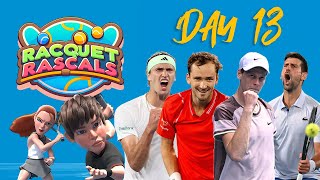 LIVE  Mens Singles Semifinals  AO Racquet Rascals Day 13  Australian Open 2024 [upl. by Htenek]