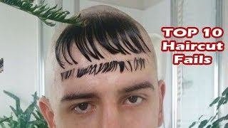 Top 10 worst haircut fails haircuts gone wrong [upl. by Nodnar]