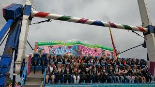 Clayton Hacketts Top Spin offride pov  The Hoppings 18062022 [upl. by Eibor]