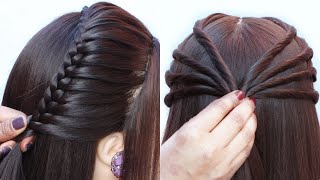 Simply Easy Hairstyle  Quick hairstyle Stylish Hairstyle Hairstyle for girls  hairstyles [upl. by Eidualc60]