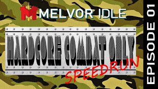 Hardcore Combat Only Speedrun  Melvor Idle  Episode 01 [upl. by Cross722]