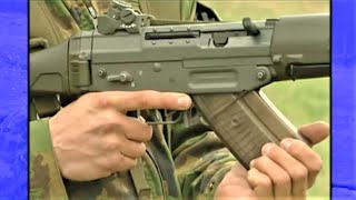 PART 1 Stgw 90 SIG SG 541550 Swiss Army 2001 Training Film with EN subtitles [upl. by Ajnat361]