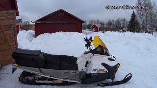 Skidoo Tundra 600 ACE LT 2016 test drive [upl. by Cardwell]