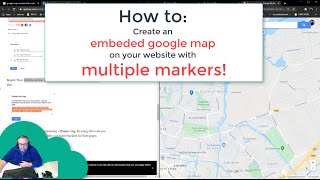 Google map with multiple markers [upl. by Hwang]