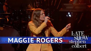 Maggie Rogers Performs Burning [upl. by Fiertz]