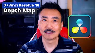 DaVinci Resolve 18  Depth Map  Blur Background [upl. by Ekyt]