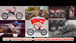 1989 Yamaha YZ125  Classic Motocross Review [upl. by Aiuqram]