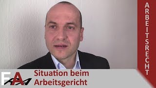 Mandantenvideo Situation beim Arbeitsgericht  Fachanwalt Bredereck [upl. by Ecirum]