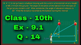 Ex 91 Q 14 class 10th green board  Class 10th Ex 91 Q 14  Class 10th Exercise 91 Question 14 [upl. by Ingmar301]