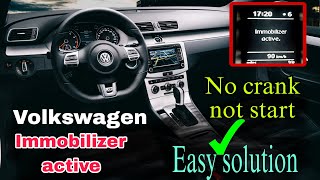 How to Reset A VW Immobilizer [upl. by King474]