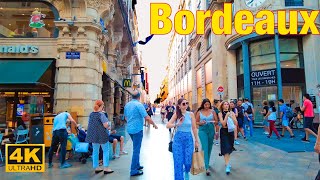 Bordeaux  France 🇫🇷  Bordeaux 2022  4K HDR Walking Tour  A Walk In Paris [upl. by Mathews]