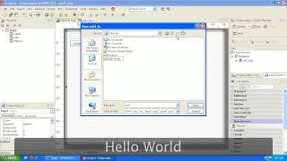 Learning to Program PHP Tutorial 1  Hello World  GUI RadPHP [upl. by Meingoldas333]