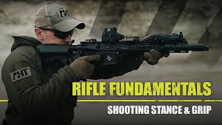 Shooting Stance amp Grip  Pros Guide to Rifle Shooting Fundamentals [upl. by Aerol]