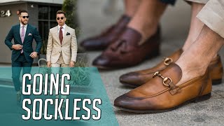 How To Go SOCKLESS The Right Way  Gents Lounge 2020 [upl. by Doehne]