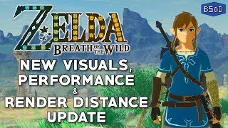 Zelda BOTW  New Light Shading Grass Render Distance amp Easy FPS Boosting Upgrades Cemu 1154 [upl. by Allyson406]