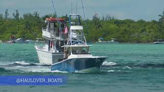 Seavee 450Z at Haulover Inlet  Haulover Boats [upl. by Becki]