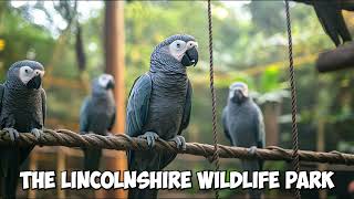 Swearing Parrots Lincolnshire Wildlife Park [upl. by Fagen]