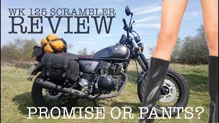 WK 125 Scrambler Review [upl. by Atthia]