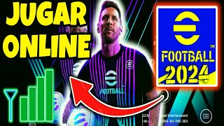 Como JUGAR ONLINE EFOOTBALL 2024  AMIGOS y MATCHMAKING ✅ [upl. by Idel]