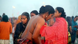 Ganga Ghat Video Devghat Snan Ganga Puja  Ganga Bath I GangaSnan GangaGhat LatestVideos 2020 [upl. by Azpurua]