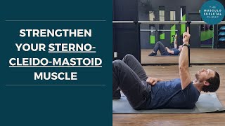 Strengthen your sternocleidomastoid muscle  The MSK Physio [upl. by Larue]