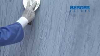 How to use Royale Play Italian Stucco for Textured Walls  Designer Finish  Berger Paints Arabia [upl. by Marl]