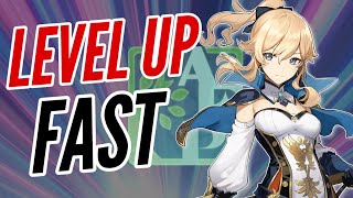 FASTEST WAY TO LEVEL UP ADVENTURE RANK  GENSHIN IMPACT GUIDE [upl. by Ativet]