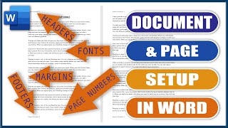 How to Make Project Front Page Design in Microsoft Word  Book Cover Design in MS Word [upl. by Snodgrass]