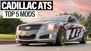 Cadillac ATS 20 Top 5 Mods  ZZPerformance [upl. by Eellehs]