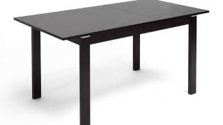 Baxton Studio Lockerbie Modern Dining Table with Leaf Extension [upl. by Sucramed]