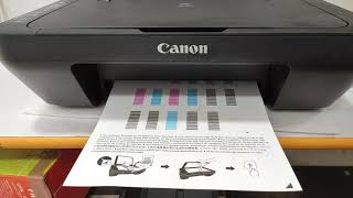 how to install canon pixma E410 printer Drivers [upl. by Tomaso]