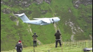 A400m Atlas Low level Mach Loop [upl. by Atsirtal]