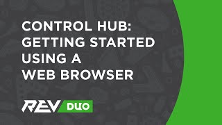 Control Hub Getting Started using a Web Browser [upl. by Naux]