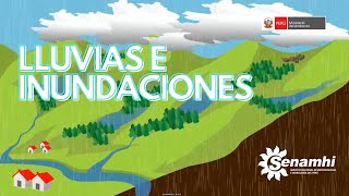 Aprende con el SENAMHI  Lluvias e Inundaciones [upl. by Mighell]