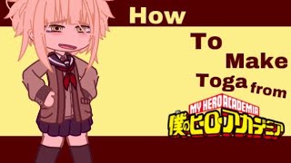 How to make Toga in Gacha Club [upl. by Fonda]