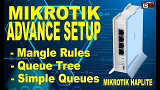 Mikrotik Anti Lag Advance Setup Mangles Rules Queue Tree amp Simple Queues [upl. by Llerdnod129]