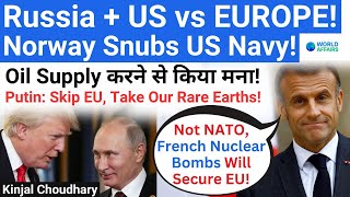 Indias World In Making USRussia Alliance EUs NATO Exit Norway Oil Mineral Deal World Affairs [upl. by Nalak810]