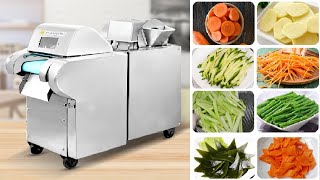 Multifunctional Commercial Electric Vegetable Slicer Machine2023 [upl. by Lateh945]