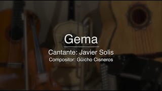 Gema  Puro Mariachi Karaoke  Javier Solis [upl. by Letney]