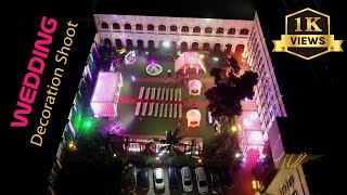 The Grand Imperial  Drone Shoot  Wedding Venue in Agra [upl. by Nodababus]