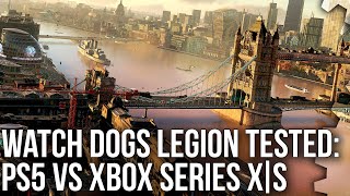 Watch Dogs Legion PlayStation 5 vs Xbox Series X Series S  Graphics Performance Ray Tracing [upl. by Amorete]