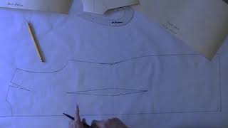 Drafting Dress or Blouse Sloper Professional Method [upl. by Westleigh]