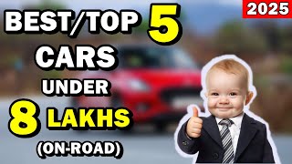 Best Car Under 8 lakh On road budget  Top 5 Cars under 8 lakhs  ASY [upl. by Nicolas]