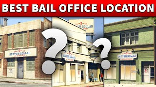 GTA 5 Best Bail Office To Buy  GTA ONLINE BEST BAIL OFFICE LOCATION TO OWN Relocation Guide [upl. by Feingold]