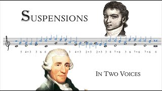 How to Compose Suspensions  Tonal Voice Leading 5 [upl. by Aznola628]