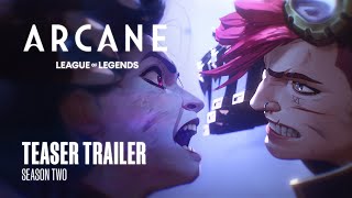 Arcane Season 2  Official Teaser Trailer [upl. by Nylakcaj]