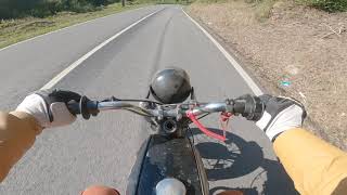 MOTOVLOG DE ZUNDAPP 50cc JÁ FAZ LUME [upl. by Zetta]