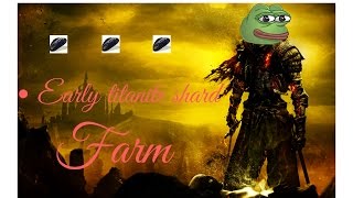 Dark Souls 3Early game Titanite Shard Farming Tips Where to Farm [upl. by Ahsienal]