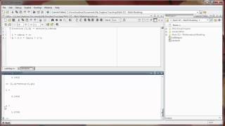 Matlab Online Tutorial  01  The User Interface Part 1 [upl. by Isabeau]