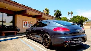 2015 Porsche Panamera e Hybrid Plug In PHEV FIRST DRIVE REVIEW [upl. by Osyth]